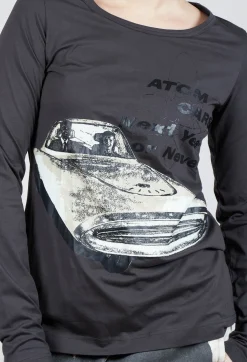 Rundholz Mainline Tops^Longsleeve Top in Asteroid Print