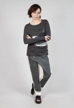 Rundholz Mainline Tops^Longsleeve Top in Asteroid Print