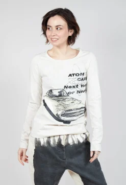Rundholz Mainline Tops^Longsleeve Top in Galaxy Print