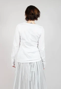 Rundholz Mainline Tops^Longsleeve Top in Starwhite Print