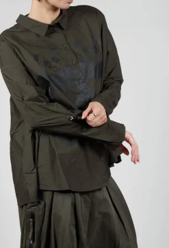 Rundholz Black Label Shirts & Blouses^Loose Fit Shirt in Jungle Print