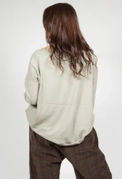 ALBUM DI FAMIGLIA T-shirts^Loose Fit T-Shirt in Marron Glace