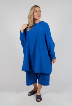 Rundholz Dip Dresses^Loose-Fitting Pleated Midi Dress in Royal