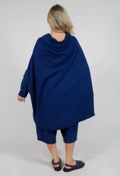 Rundholz Dip Dresses^Loose-Fitting Pleated Midi Dress in Ocean