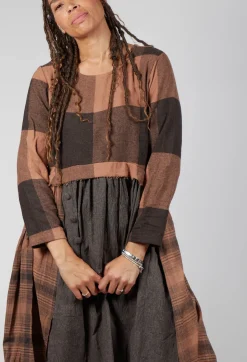 Les Ours Dresses^Louise Dress in Carreau