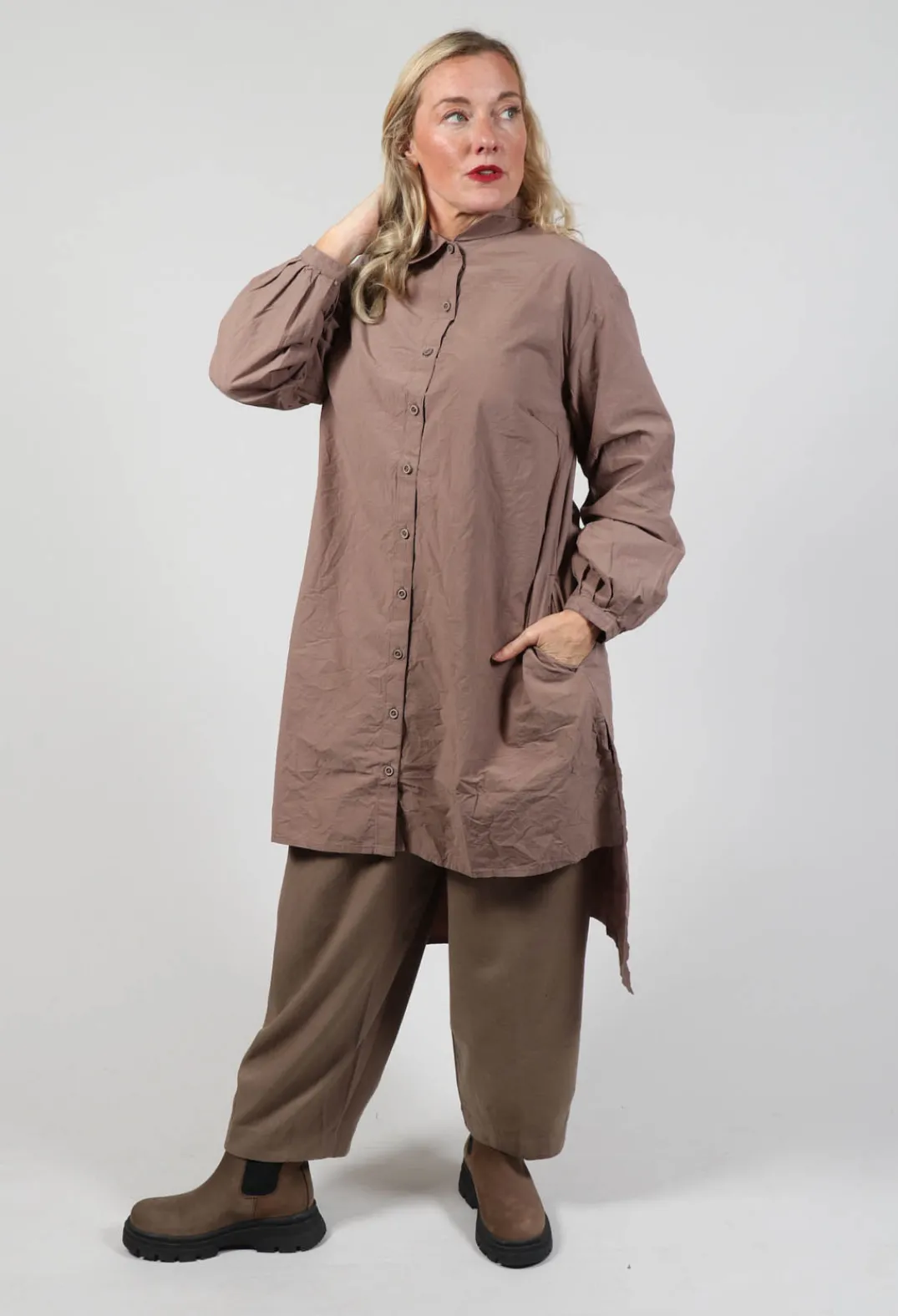 Ewa I Walla Shirts & Blouses^Lovis Blouse in Nutmeg