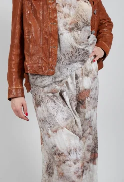 Pal Offner Trousers^Low Crotch Pull on Trousers in Steppe Bronze