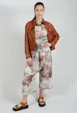 Pal Offner Trousers^Low Crotch Pull on Trousers in Steppe Bronze