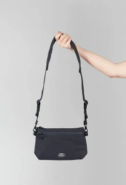 Ecoalf Bags^Lupitaalf Double Zip Bag in Black