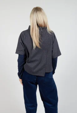 Mama B Coats^Magia J Cape in Blu