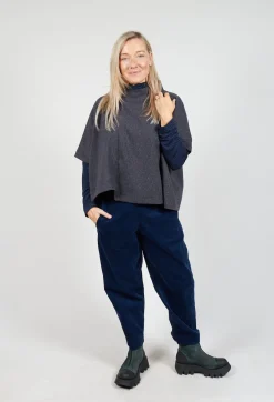 Mama B Coats^Magia J Cape in Blu