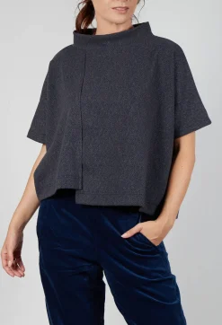 Mama B Coats^Magia J Cape in Blu