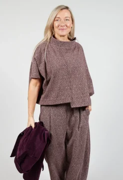 Mama B Coats^Magia J Cape in Uva