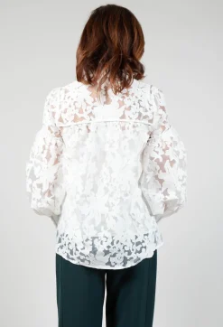 Dea Kudibal Shirts & Blouses^Maxine Blouse in Fleur Natural White