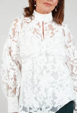Dea Kudibal Shirts & Blouses^Maxine Blouse in Fleur Natural White