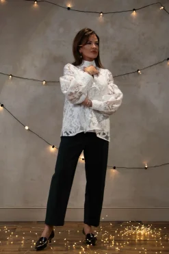 Dea Kudibal Shirts & Blouses^Maxine Blouse in Fleur Natural White