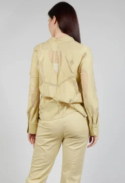 Beatrice B Shirts & Blouses^Mesh Lace Shirt in Pampas