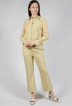Beatrice B Shirts & Blouses^Mesh Lace Shirt in Pampas