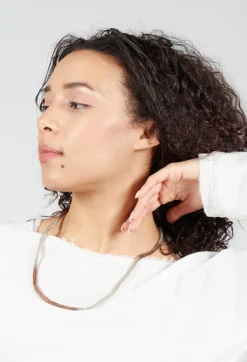 Petra Meiren Necklaces^Mesh Necklace in Bronze