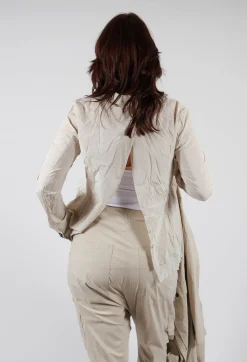 Rundholz Dip Jackets^Mesh Silk Jacket in Eraser