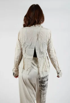 Rundholz Dip Jackets^Mesh Silk Jacket in Eraser