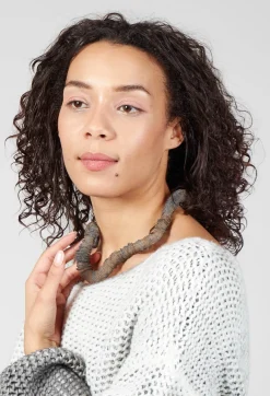 Petra Meiren Necklaces^Metallic Choker in Silver