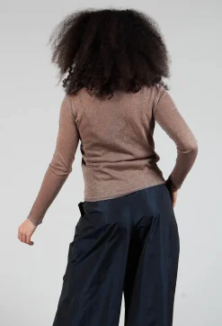 Maliparmi Jumpers^Metallic Fine Knit Jumper in Yuta