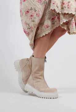 Lofina Boots^Mid Length Boot in London Magnolia
