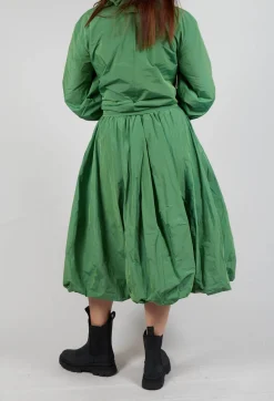 Les Filles d'Ailleurs Skirts^Midi Skirt in Apple Green