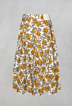 Maliparmi Skirts^Midi Skirt in Naturale/Orca