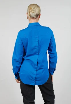 Elemente Clemente Tops^Mikumi Blouse in Cobalt