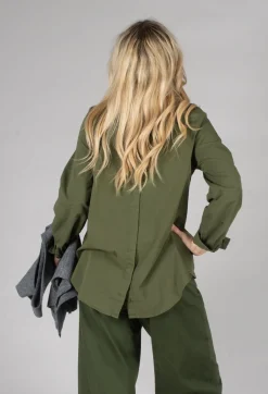 Elemente Clemente Tops^Mikumi Blouse in Khaki