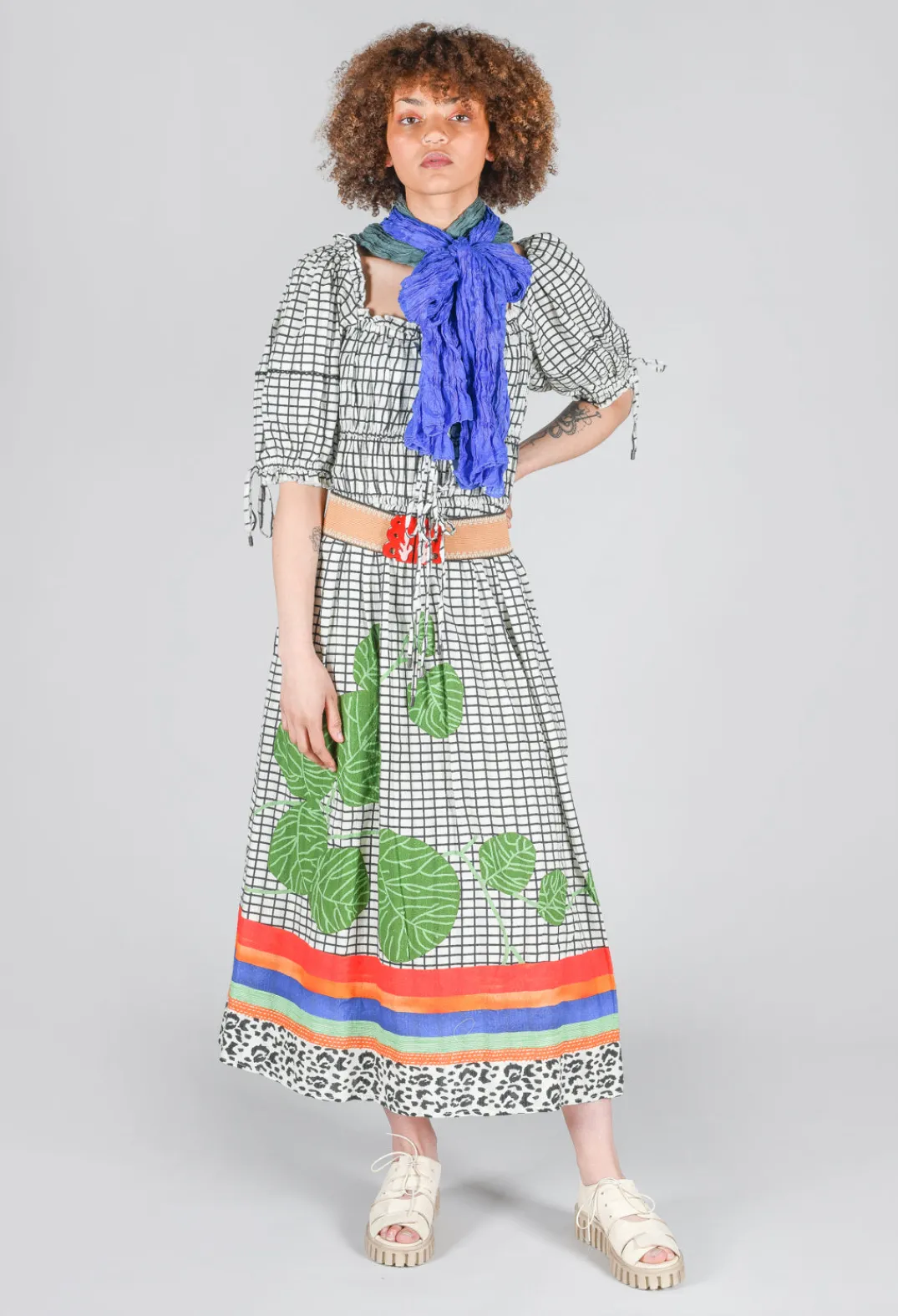 Conditions Apply Dresses^Milkmaid Dress in White