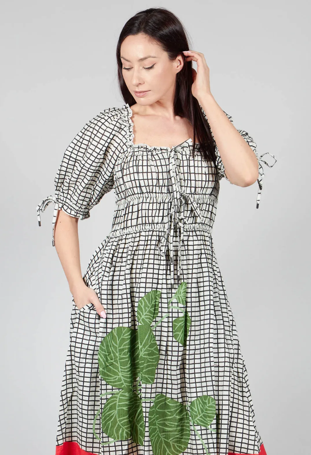 Conditions Apply Dresses^Milkmaid Dress in White