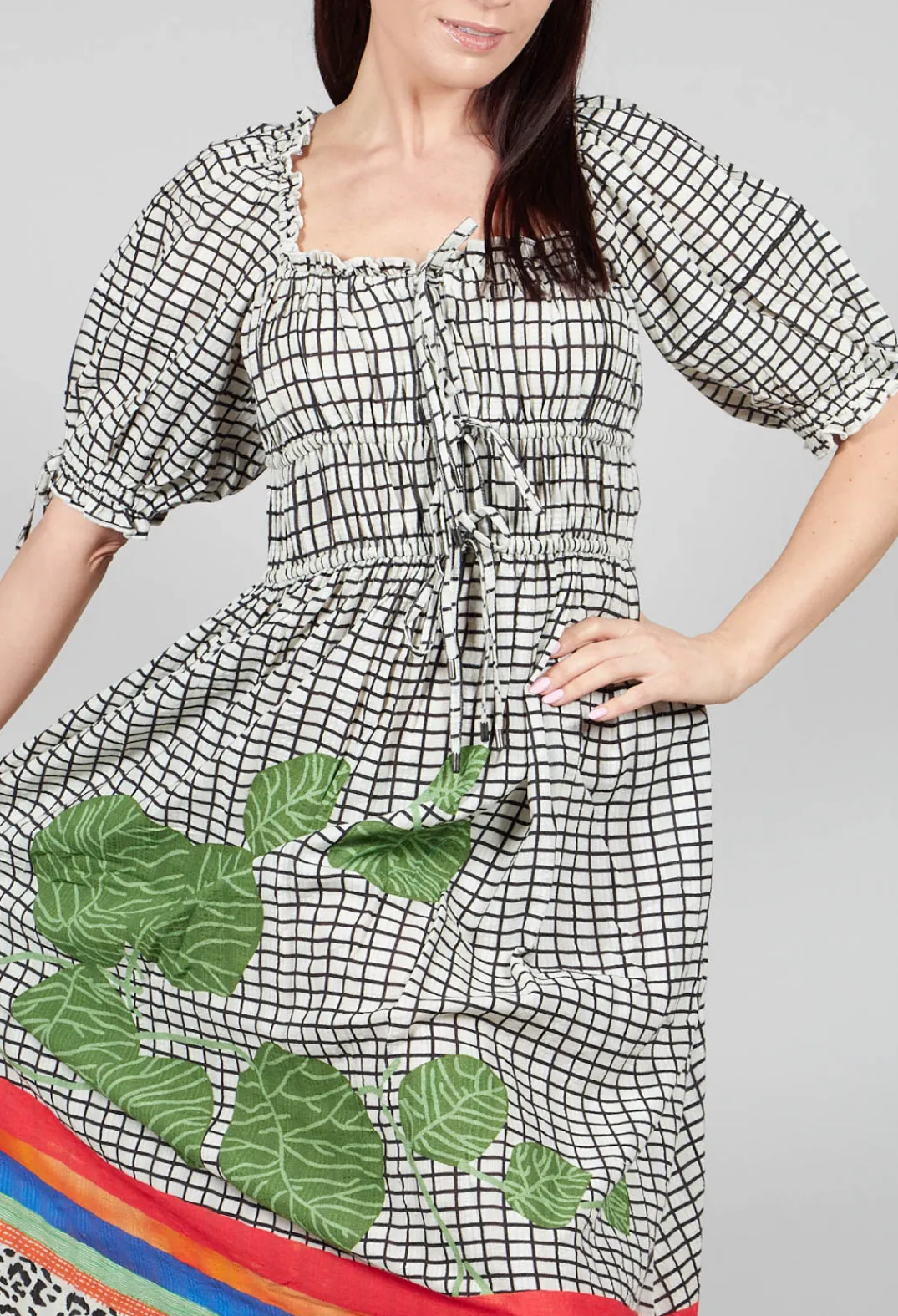 Conditions Apply Dresses^Milkmaid Dress in White