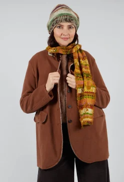 Butapana Scarves^Minature Cotton Scarf in Mustard