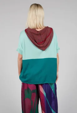 Traces of Me Jumpers^Mini Brook Jumper in Opal Blue and Blue Haze