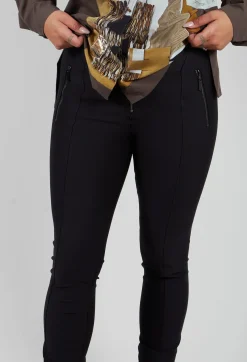 High Trousers^Minimalist Trousers in Black