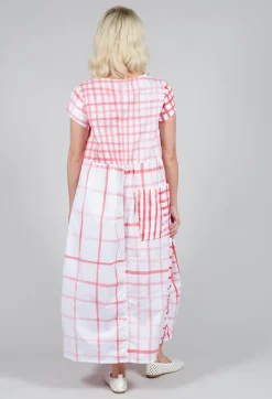 Tadashi with Giovanna Guglielmi Dresses^Mixed Print Picnic Dress in Red
