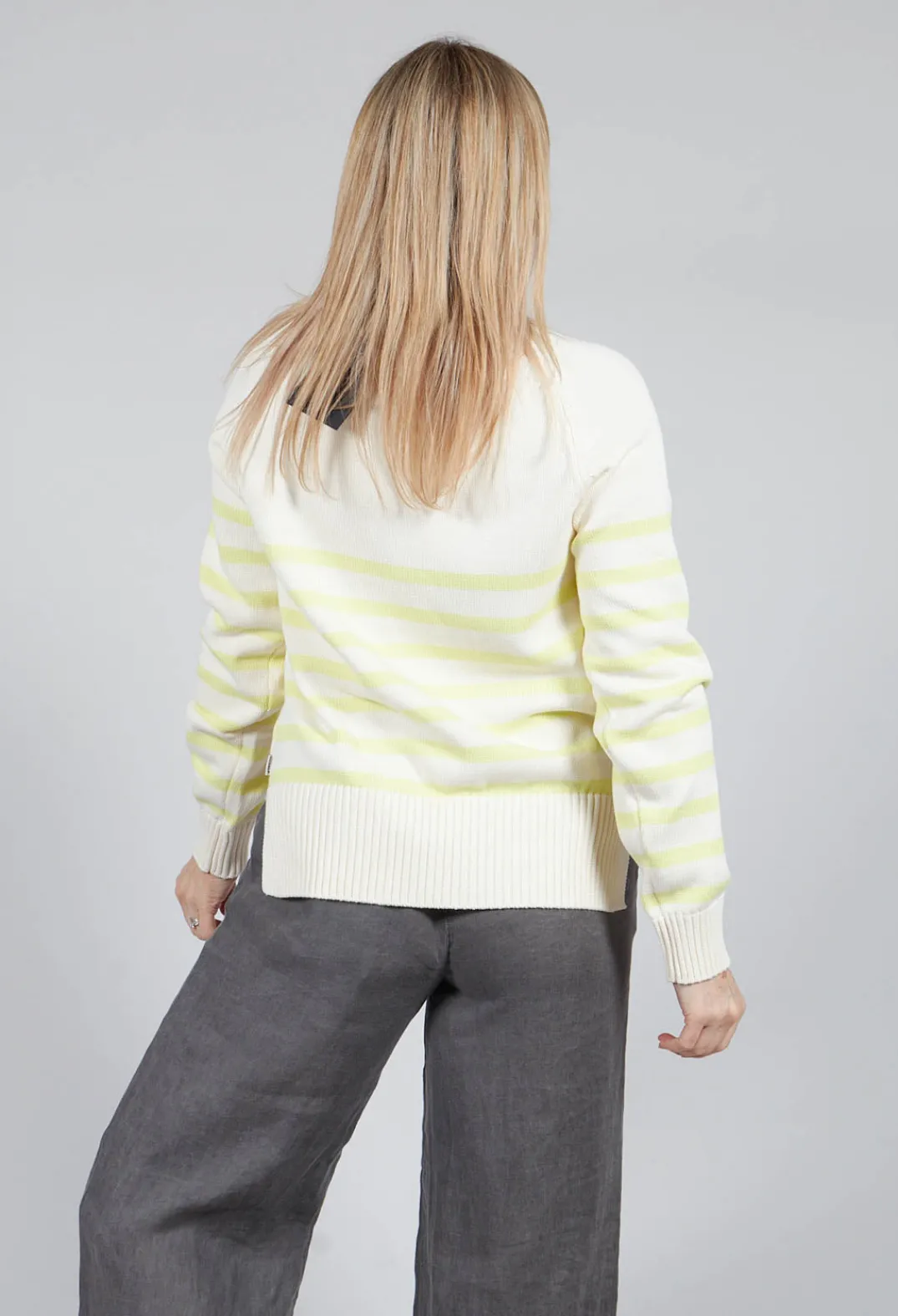 Ecoalf Jumpers^Moliealf Knit in Soft Lime