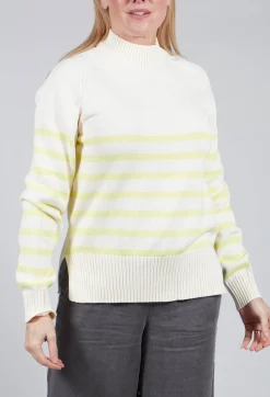 Ecoalf Jumpers^Moliealf Knit in Soft Lime