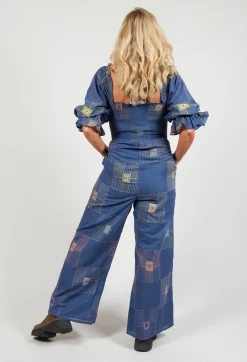 Conditions Apply Jumpsuits^Molly Handwoven Jumpsuit in Indigo