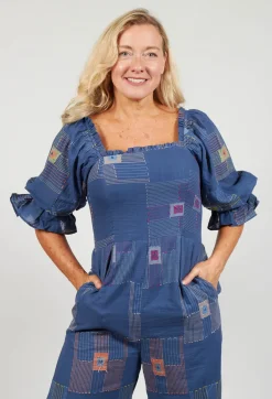 Conditions Apply Jumpsuits^Molly Handwoven Jumpsuit in Indigo