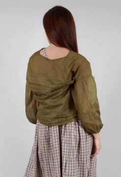 Ewa I Walla Tops^Molly Top in Olive