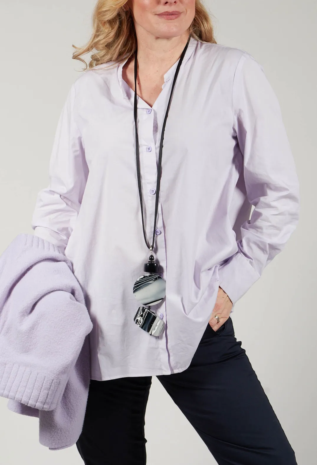 Elemente Clemente Shirts & Blouses^Monio Blouse in Lavendar
