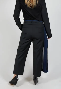 Malloni Trousers^Monteurano Trousers in Nero