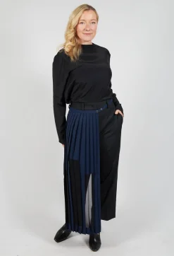 Malloni Trousers^Monteurano Trousers in Nero