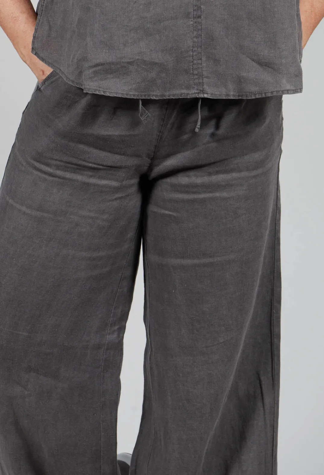 Ecoalf Trousers^Mosaalf Pants in Charcoal