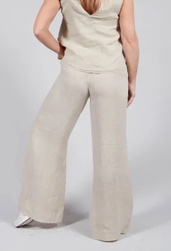 Ecoalf Trousers^Mosaalf Pants in White Sand