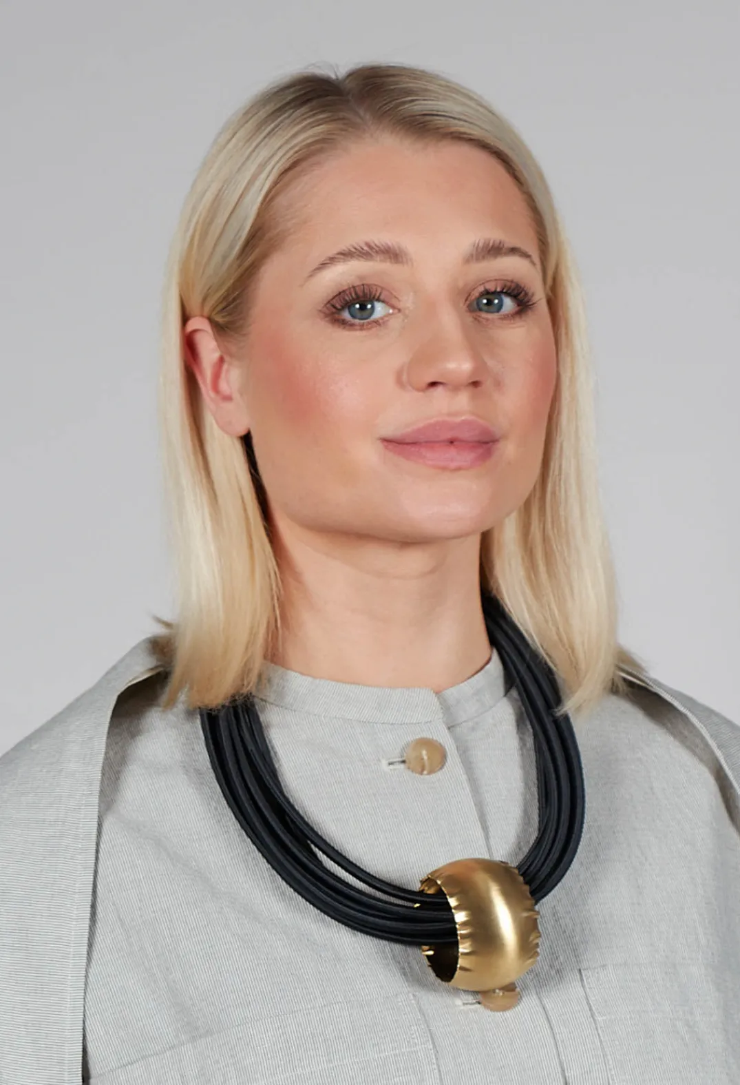 Katerina Vassou Necklaces^Multistrand Necklace with Bronze Pendant